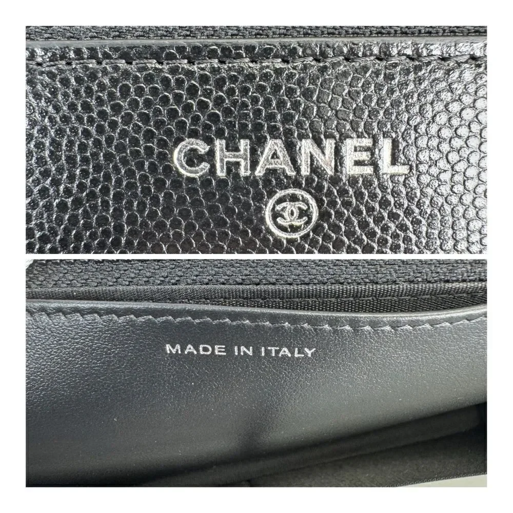 Chanel NEW Caviar My Everything Wallet on a Chain